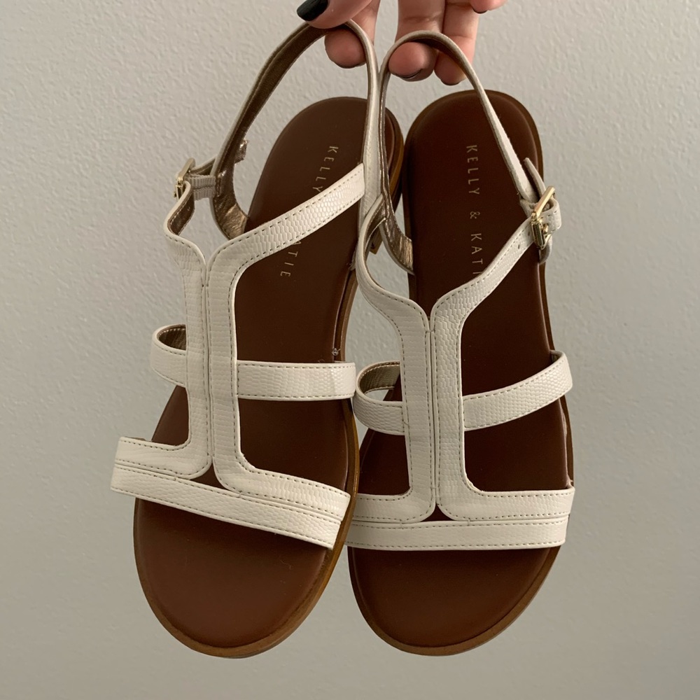 Cute White Sandals